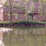 Haus an einem Teich