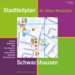 Cover mit Ausschnitt aus Stadtplan