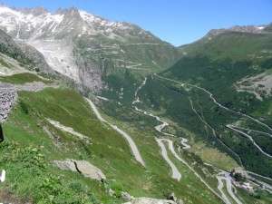 Urlaubsziele, Fahrradtour Alpenpanorame mit Passtraße