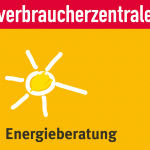 gelbes Logo mit Sonne