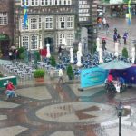 Bremer Marktplatz im Regen