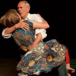 ältere Paar beim Tanz