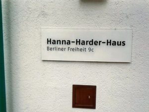 Adresse Hanne Harder Haus